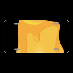 License Plate Novelty Car Front Light Candle Wax Drops