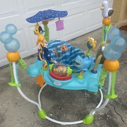 Finding Nemo Jumperoo and Lovevery play gym