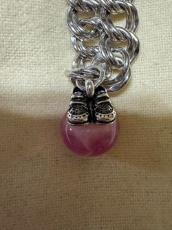 James Avery retired glass charm