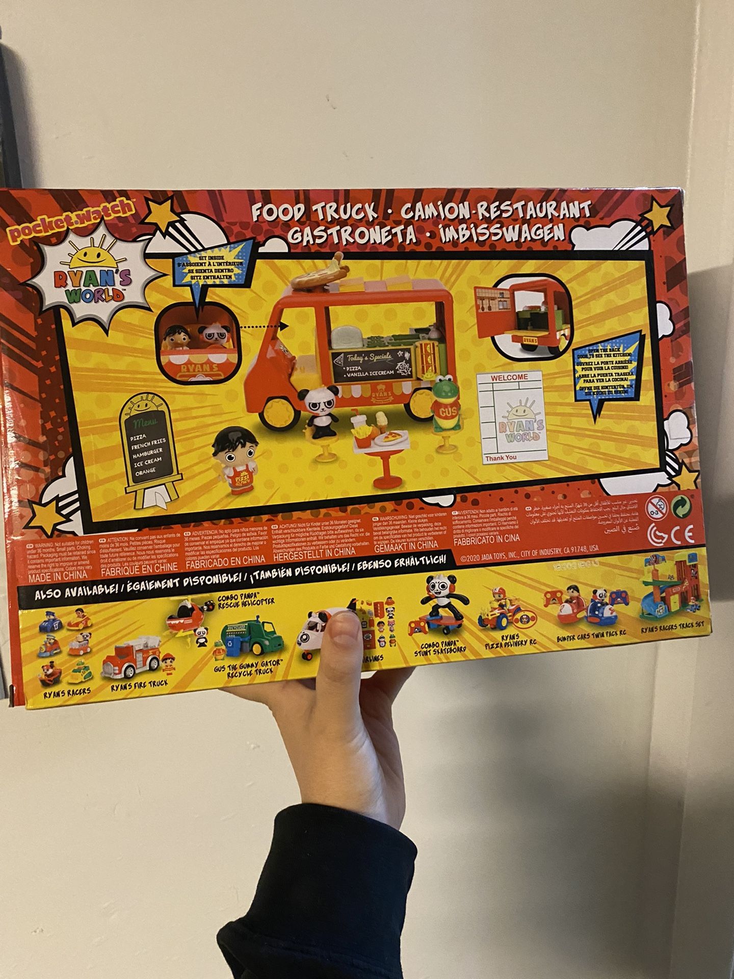 Ryan's World Food Truck Play Set