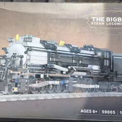 Bigboy Steam Train Locomotive - Building Block Set Brick Model Kids Toy 59005