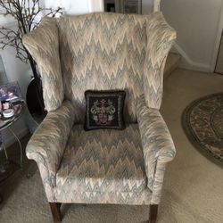 Large Wing Back Chair 