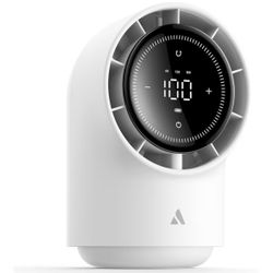 NEW Aecooly Touch Control Desk Fan, 100 Speeds Quiet Bedroom Digital Display 8000mAh 3 Oscillation Angles Battery Powered Small Desktop Table Fan for 