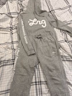 LRG Lifted Research Group Gray Sweatsuit Set