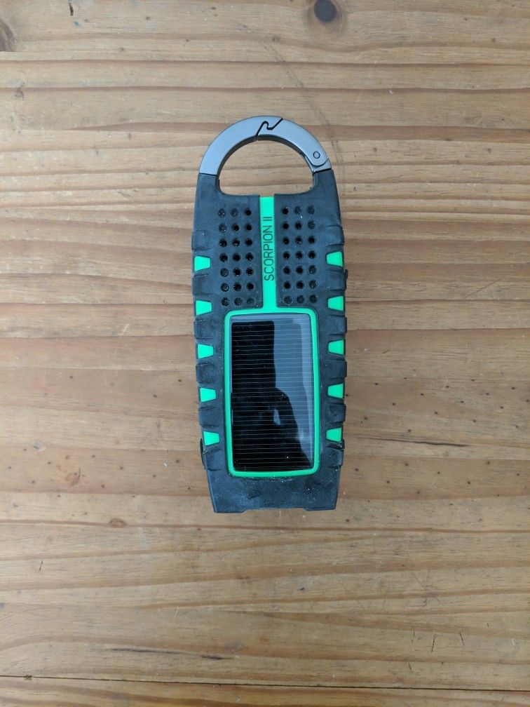 Eton Scorpion portable emergency weather radio