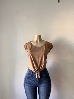 Cute H&M Velvet Top Size Small