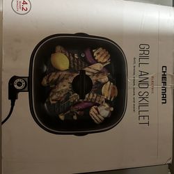 chefman grill and skillet square