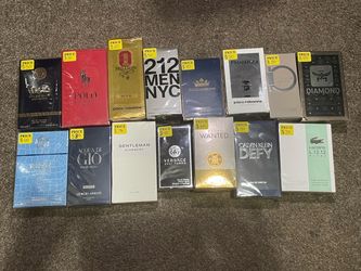 Men Authentic colognes Prices are on them tap on the pictures yes they are available please don’t waste my time!