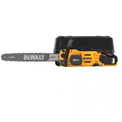 DEWALT FLEXVOLT 60V MAX 20 in. Brushless Cordless Battery Powered Chainsaw and Carry Case (Tool and Case Only
