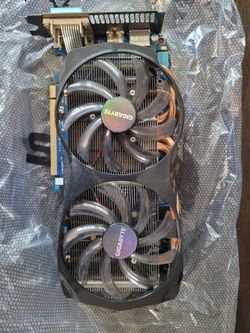 Gigabyte GV-N660OC-2GD graphics card used