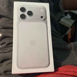 iPhone 17 pro max silver