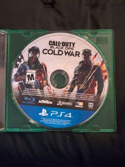 Call of duty black ops cold war ps4 disc only