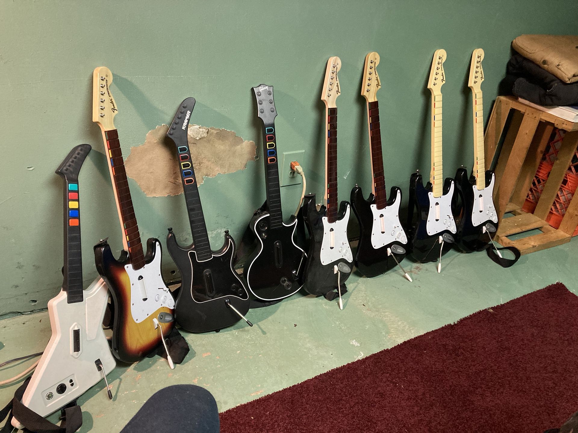 Rock Band & Guitar Hero  Guitars & Drum Sets