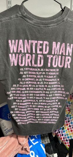 Wanted Man World Tour Graphic T-Shirt