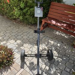 golf trolley push/pull cart
