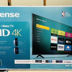 Hisense 50" Class 4K Roku Smart TV R6