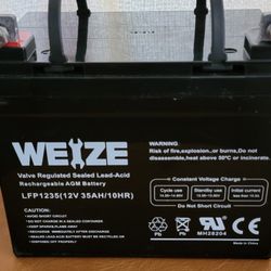 12 Volt 35AH Sealed AGM Battery