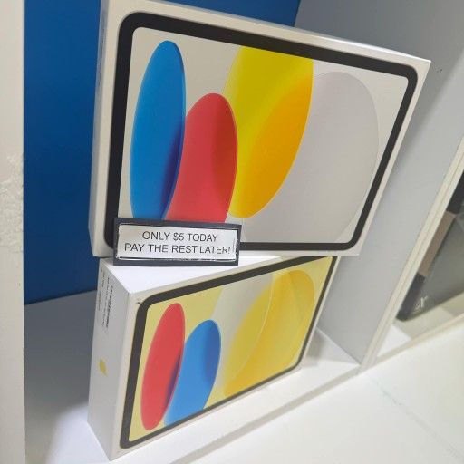 Apple IPad 10th Generation 10.9 Tablet New - Pay $5 and the rest later
