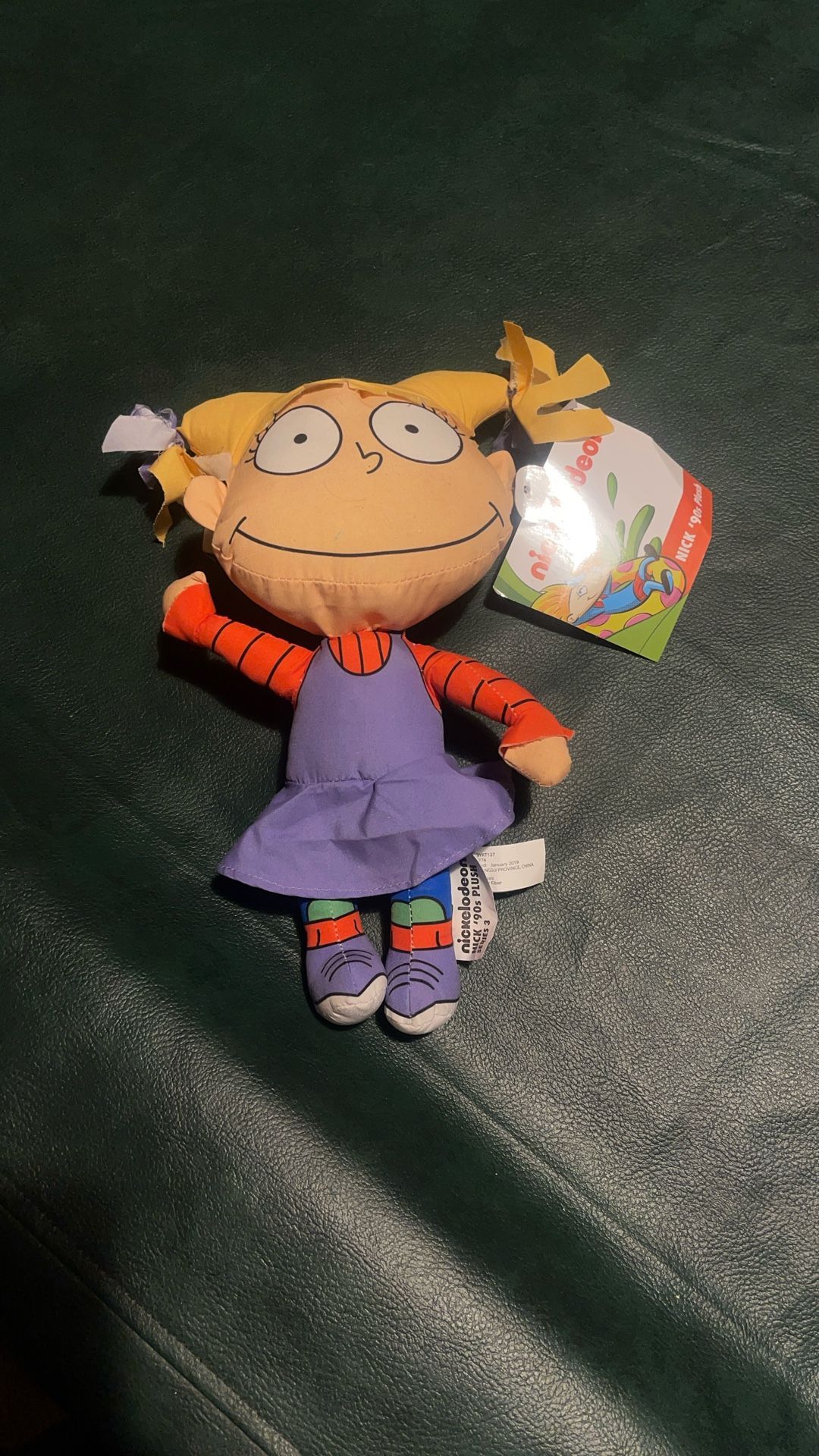 Rugrats Angelica 12" Nickelodeon ‘90’s Plush Series 3