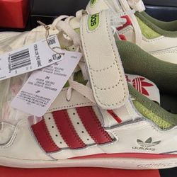 adidas Originals Forum Low x The Grinch in White and Red