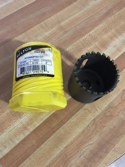 RELTON STHS-40HO 2-1/2" x 2" Interrupted-Cut Carbide Hole Saw Head-Only.