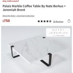 Marble Coffee Table 
