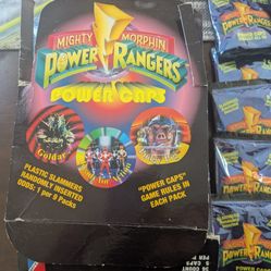Power Ranger Power Caps