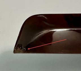 10-16 Mercedes E350 E450 E550 Coupe Front Left Driver Wooden Door Panel Trim P