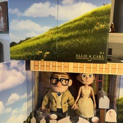 Limited Edition, Ellie And Carl, Disney Pixar, Movie  Figures