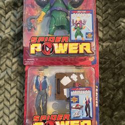 Marvel Spiderman 1999 Toy Biz Figures 