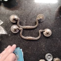 Two Piece Antique Pull
