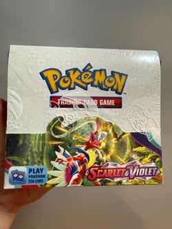Scarlet & Violet Base Set Booster Box sealed new pokemon