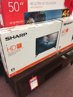 🎁 32 Inch TV Brand New In Box $50 Down Takes It Home Today!