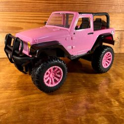 Jada Toys GIRLMAZING Big Foot Jeep R/C Vehicle 1:16 Scale - Pink