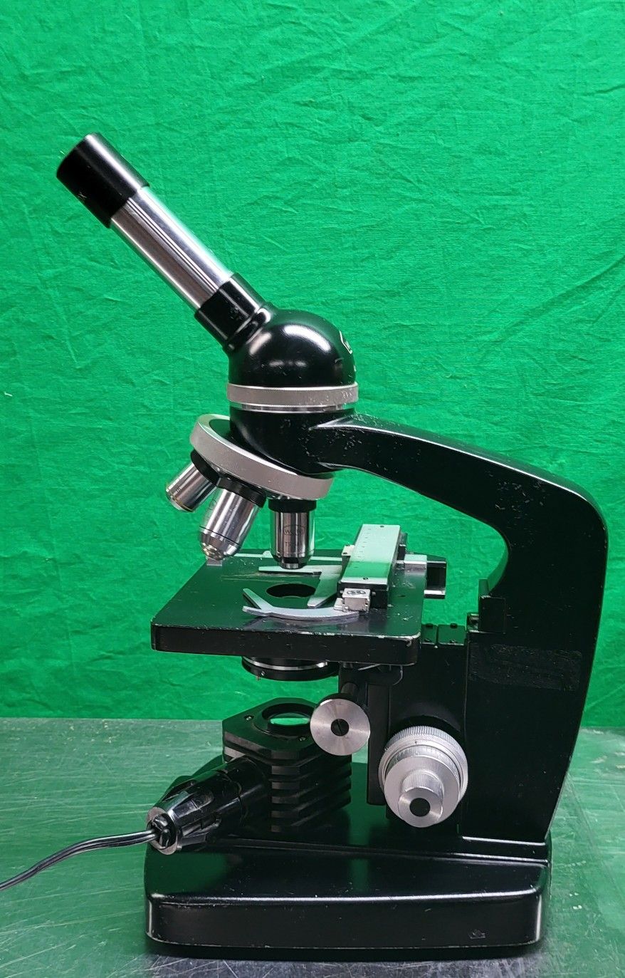 Vintage Monocular microscope
