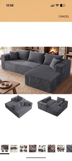 Boneless couch
