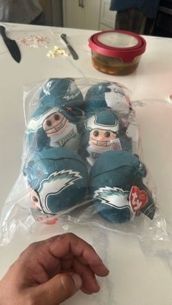 Football Eagles Ty Beanie Ballz
