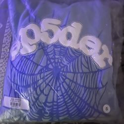 Brand new sp5der sky blue small