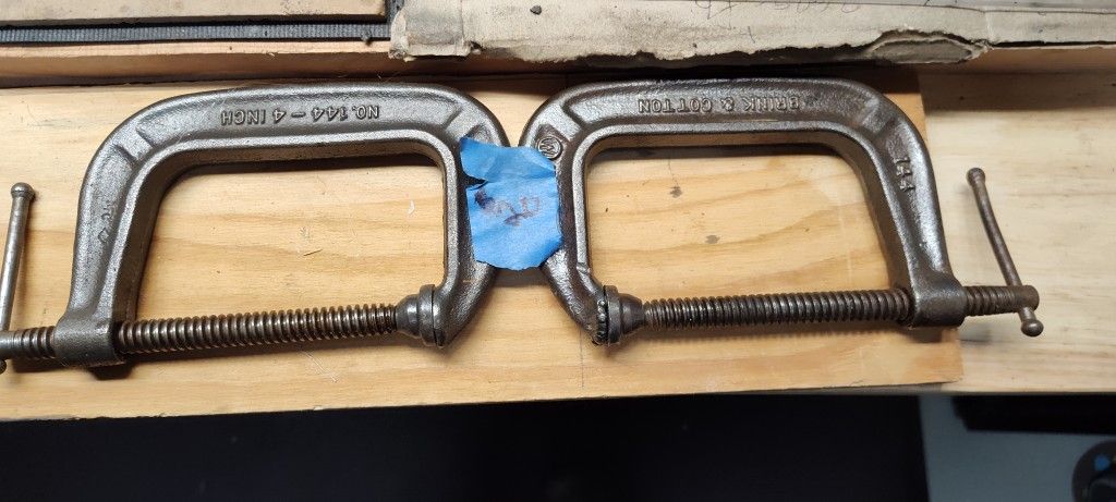 4" C Clamps