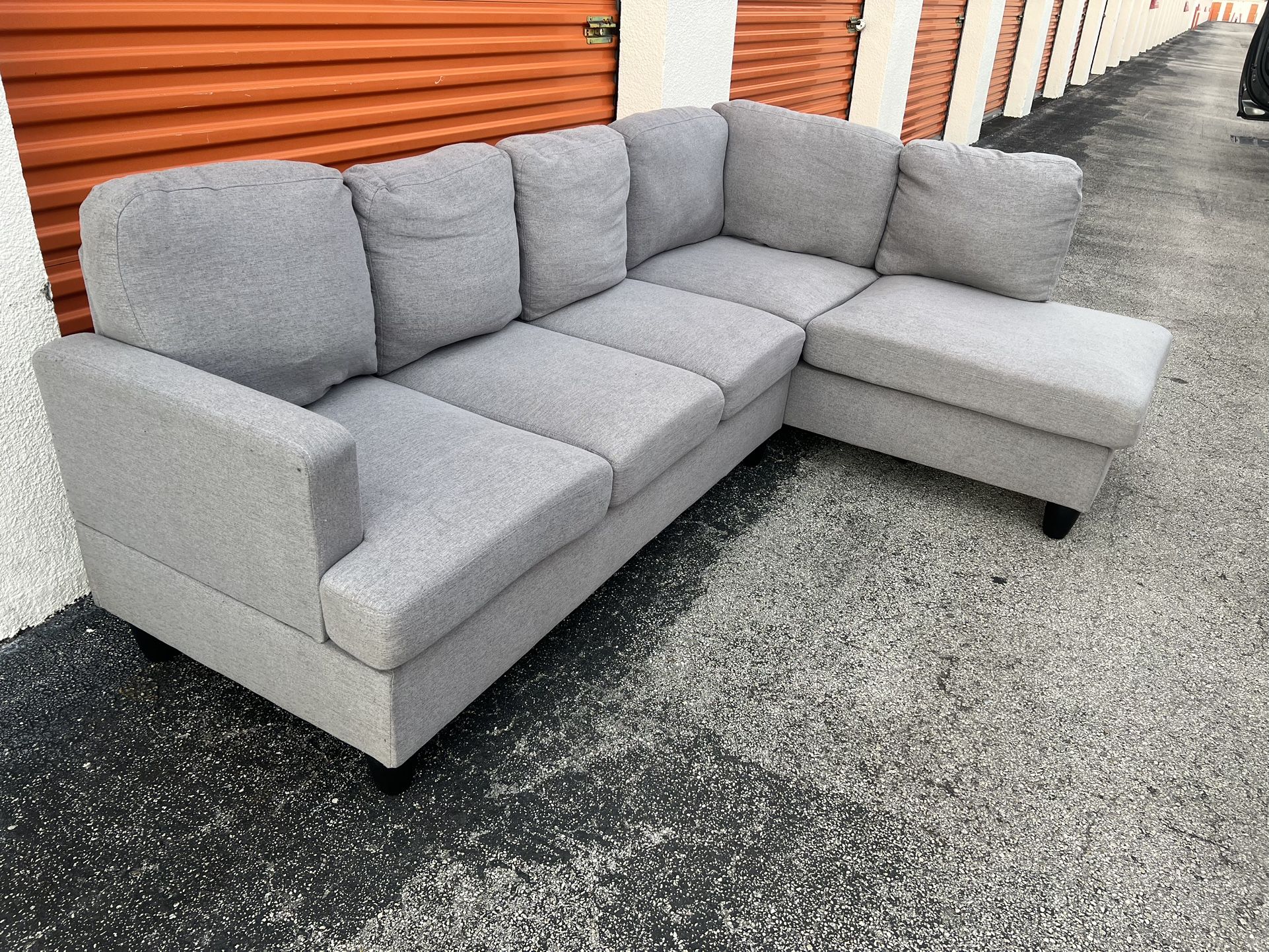 Light Grey Sectional Sofa Couch