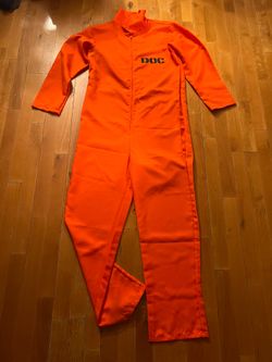Spirit Halloween Prisoner Jumpsuit Costume (S/M)