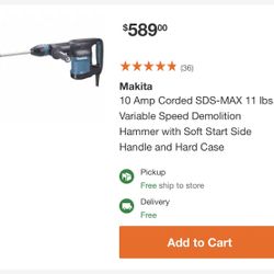 Makita SDS Demolition Hammer