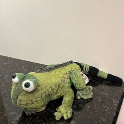 Ganz Webkinz Green Iguana Plush, Stuffed Animal 16&quot; No Code 
