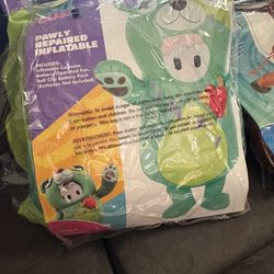 Kids Pawly Repaired Inflatable Costume - Fall Guys