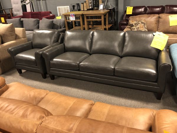 100 Italian Leather Sofa Chair Ottoman Combo For In Nashville Tn Offerup