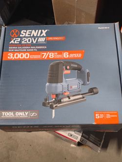 SENIX  X2 20V Max Cordless Brushless Jigsaw - Brand New in Box