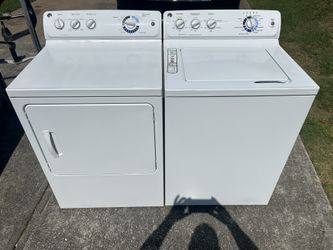 Full-size GE Washer And Dryer