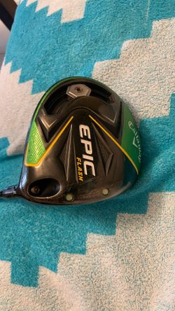 Callaway EPIC Flash Driver 9* With Fujikura Speeder 665 Stiff Graphite Shaft Good Condition 