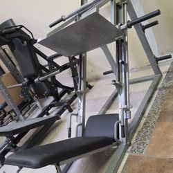 Pro Maxima Plate Loaded Leg Press Gym Equipment Exercise Fitness Workout Weight Machine