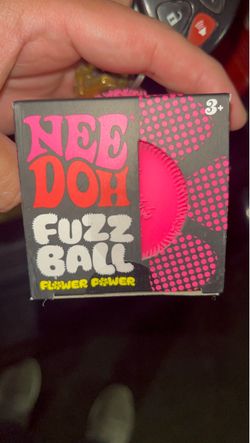 NeeDoh Fuzz Ball  Velvet Squeeze - AUTHENTIC- Pink